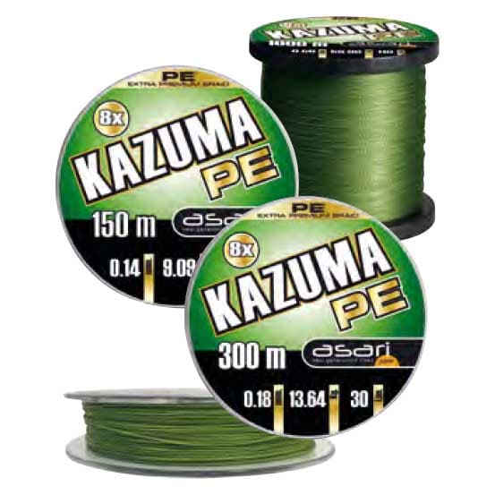 Asari Linja Kazuma 8x Pe 1000 M Vihreä 0.350 mm