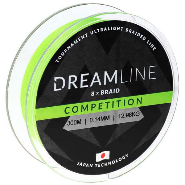 Mikado Flettet Line Dreamline Competition 300 M Grøn 0.180 mm
