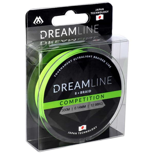 Mikado Flettet Line Dreamline Competition 300 M Grøn 0.180 mm