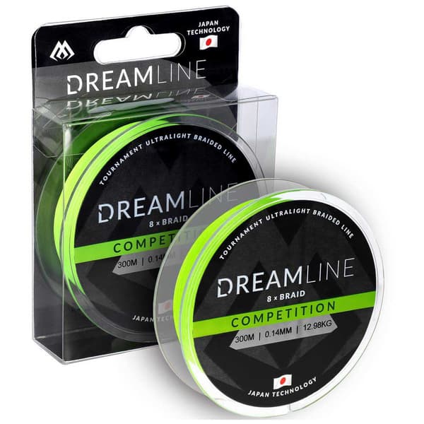 Mikado Flettet Line Dreamline Competition 300 M Grøn 0.180 mm