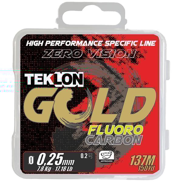 Teklon Fluorcarbon Gold 137 M Transparent 0.350 mm