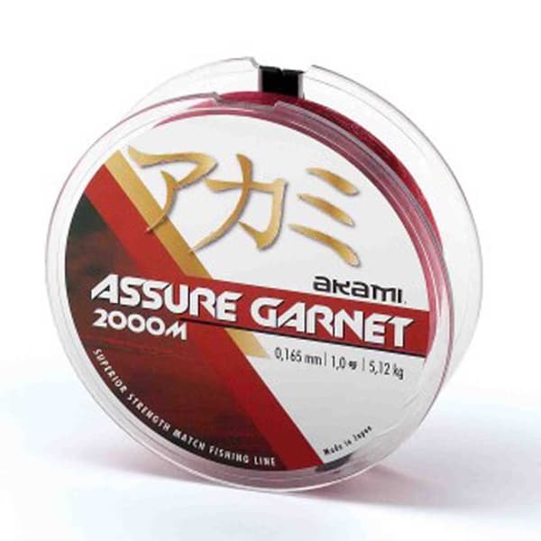 Akami Monofilamentti Assure Garnet 2000 M Punainen 0.185 mm