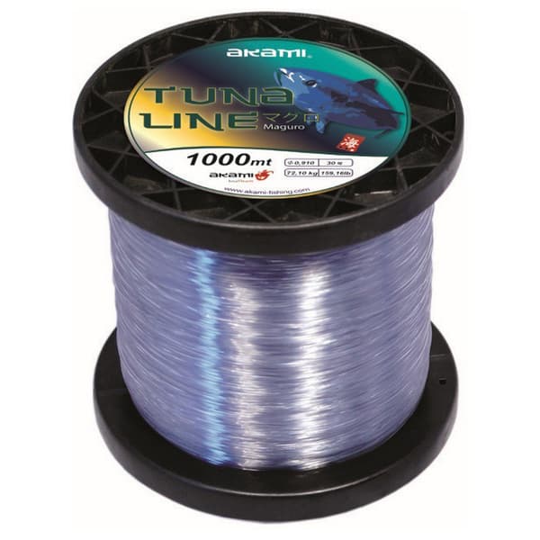 Akami Monofilament Tuna Line 1000 M Blå 0.810 mm