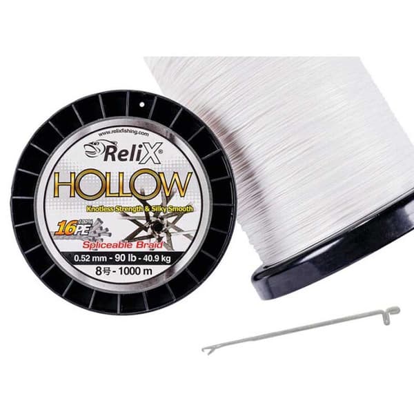 Relix Punottu Hollow X16 1000 M Kirkas 0.680 mm