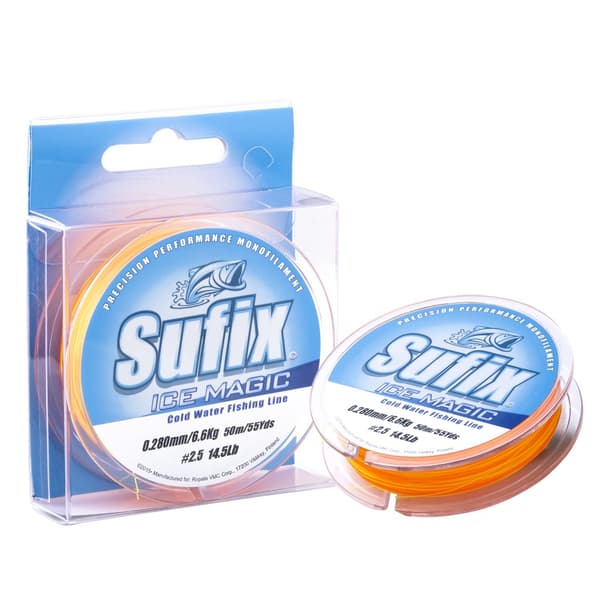 Sufix Ice Magic Neon Yellow/Orange 50m 0,225mm 4,4kg