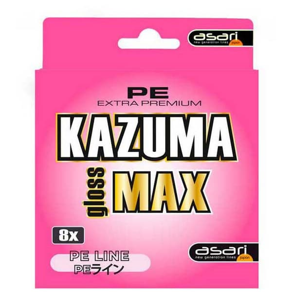 Asari Flätad Kazuma Gloss Max 300 M Rosa 0.250 mm