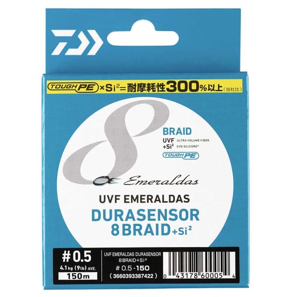 Daiwa Emeraldas Sensor 8 Braid+si2 150 M Monivärinen 0.050 mm