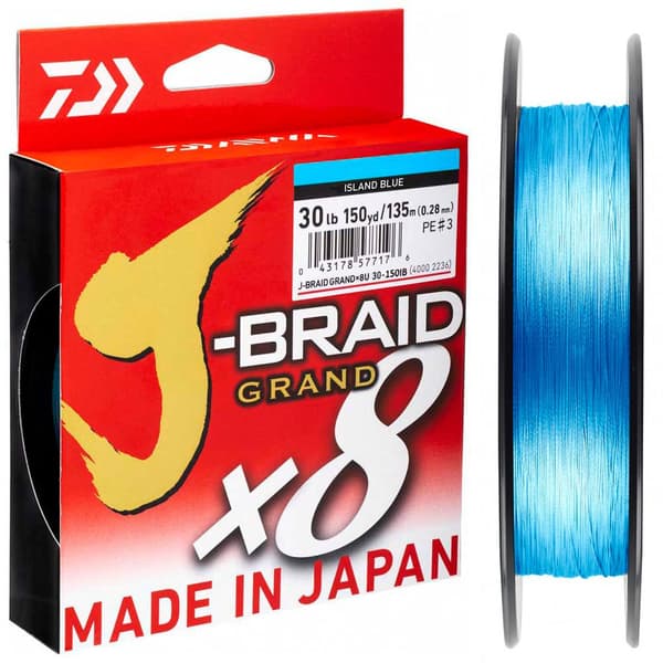 Daiwa J-braid Grand X8 270 M Punainen 0.130 mm