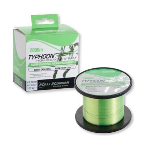 Kali Monofilament Typhoon 2000 M Gylden 0.200 mm