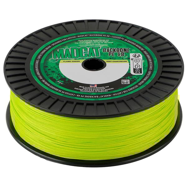 Madcat Flettet Backbone 3000 M Gul 0.300 mm