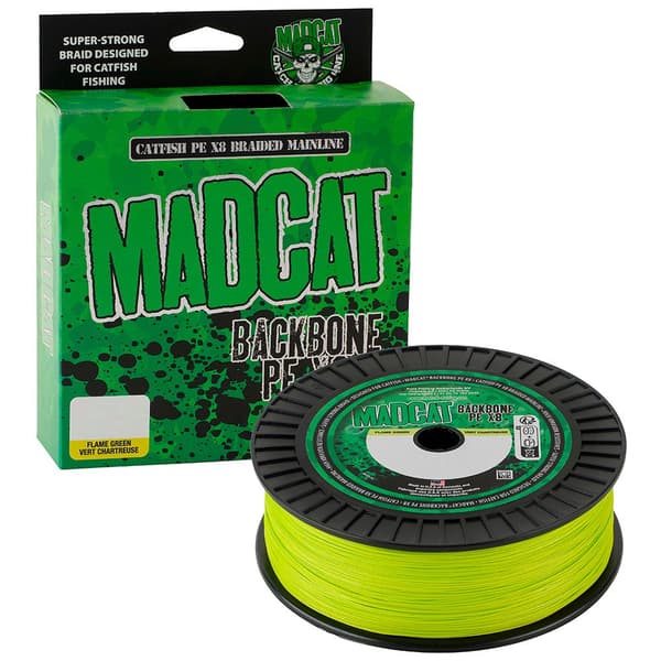 Madcat Flettet Backbone 600 M Grøn 0.600 mm