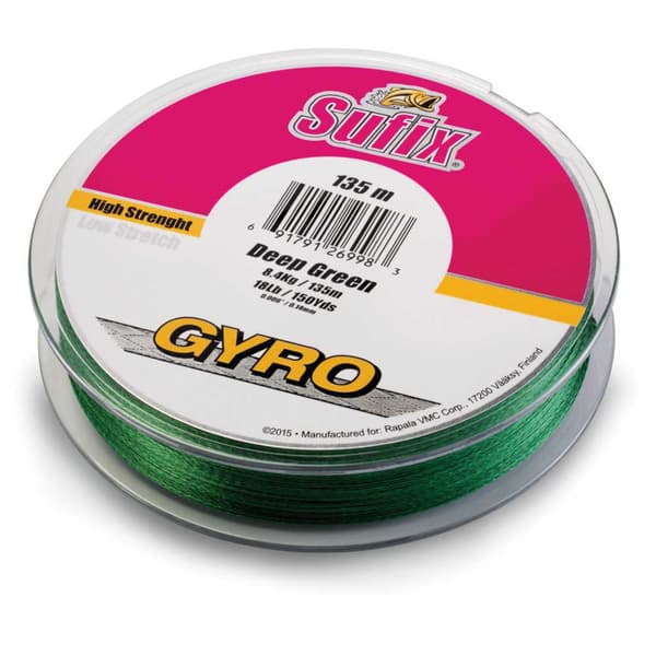 Sufix Flettet Gyro 3200 M Transparent 0.140 mm