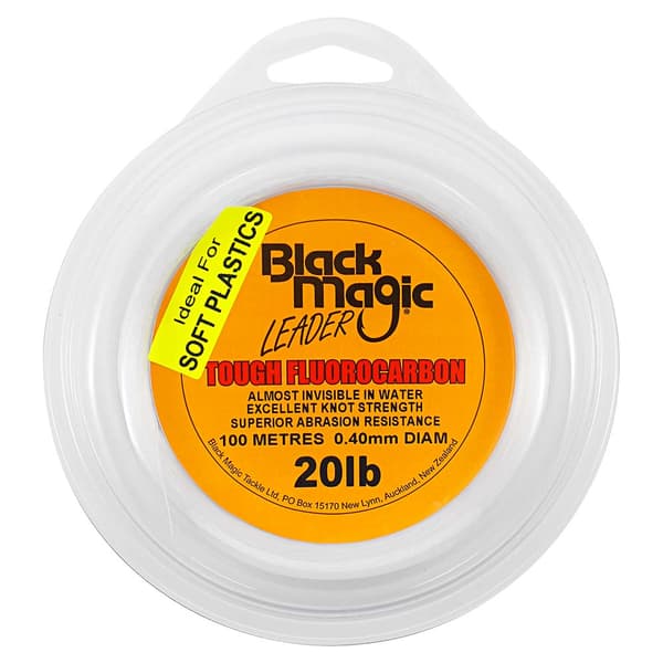 Black Magic Tough Fluorocarbon 100 M Hvid 0.400 mm