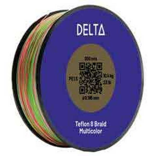 Delta Punottu Teflon 8 Braid 1000 M Monivärinen 0.360 mm