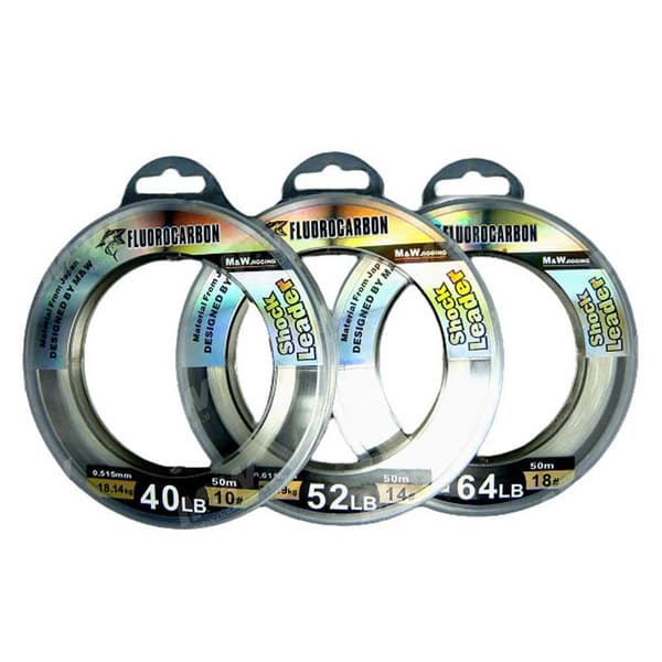 M&w International Fluorcarbon Leader 50 M Gylden 0.890 mm