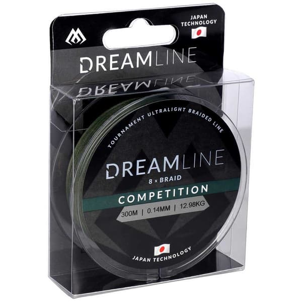 Mikado Flettet Line Dreamline Competition 300 M Grøn 0.200 mm