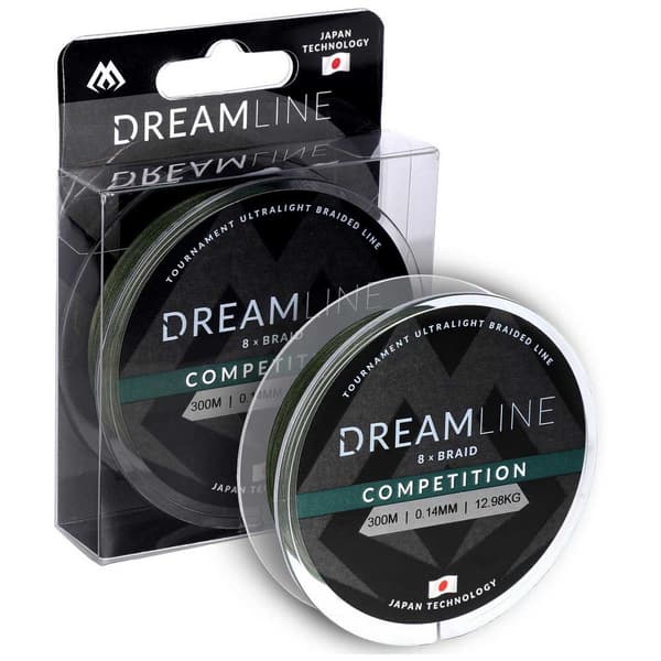 Mikado Flettet Line Dreamline Competition 300 M Grøn 0.200 mm