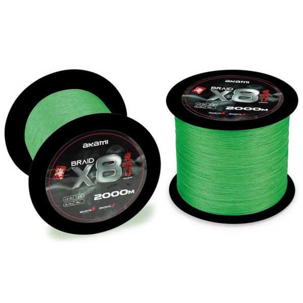 Akami Punottu Linja Yoake X8 2000 M Vihreä 0.300 mm