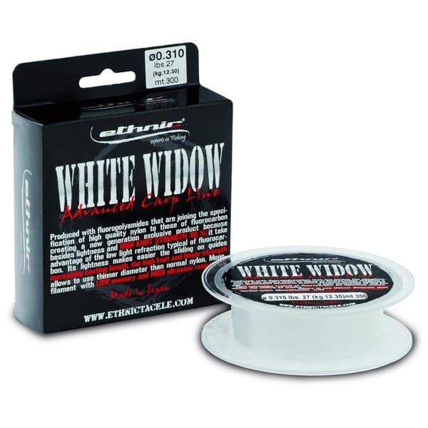 Tubertini Linje White Widow 300 M Transparent 0.370 mm