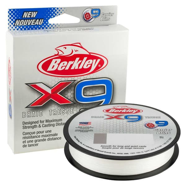 Berkley Line X9 2000 M Hvid 0.060 mm