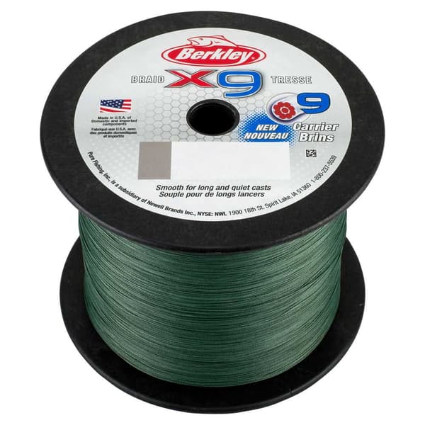 Berkley Linja X9 2000 M Vihreä 0.060 mm