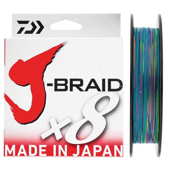 Daiwa J-braid 8 500 M Monivärinen 0.420 mm