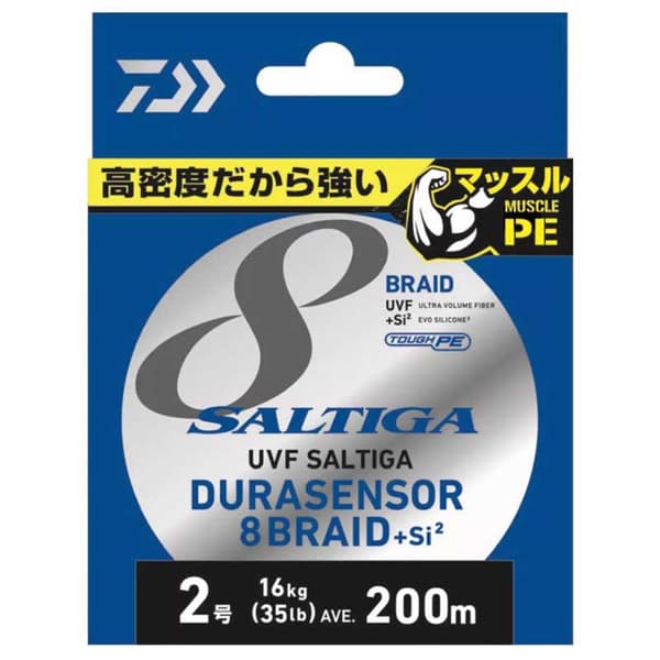 Daiwa Flettet Saltiga 8x 300 M Transparent 0.260 mm