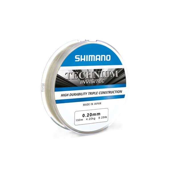 Shimano Fishing Linja Technium Invisitec 5000 M Harmaa 0.305 mm
