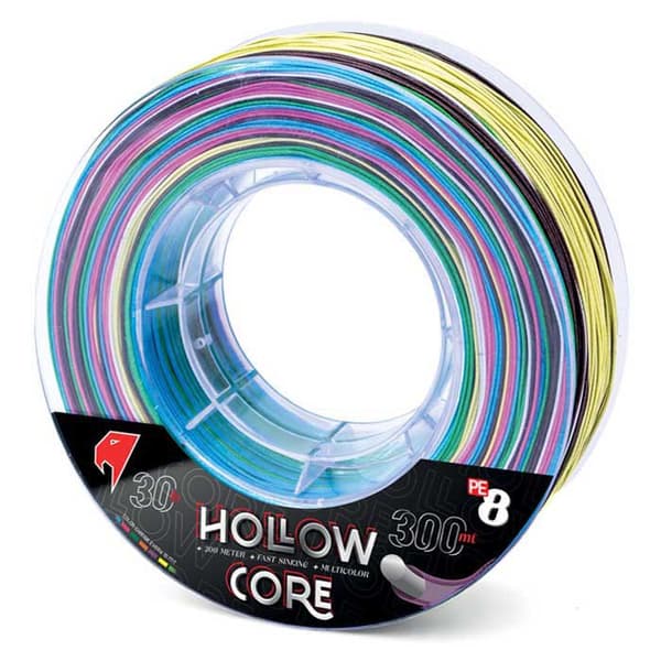 Falcon Flettet Line Hollow Core Leader Sinking Big Game 300 M  60 Lbs