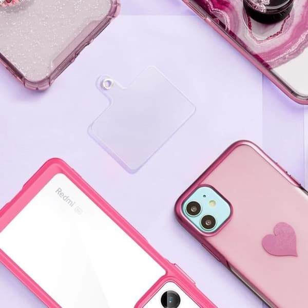 Telefonsladd - AVIZAR - Flätad nylondesign - 60cm - Rosa - Universalkompatibilitet