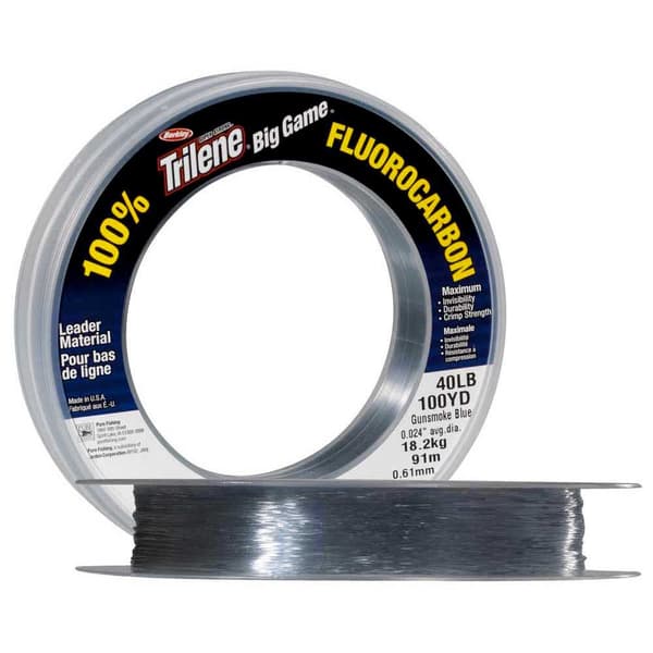 Berkley Linje Big Game Fluoro Leader 68 M Vit 0.910 mm