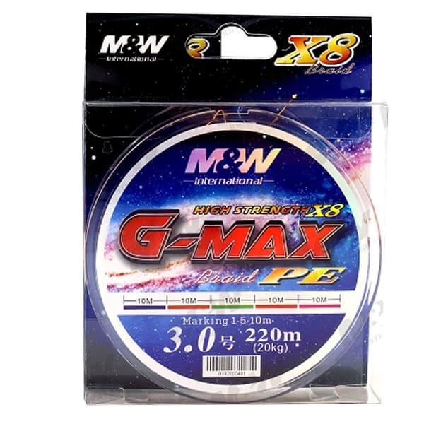 M&w International Punottu G-max 300 M Kultainen 0.300 mm