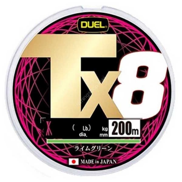 Duel Flettet Tx8 200 M Transparent 0.150 mm