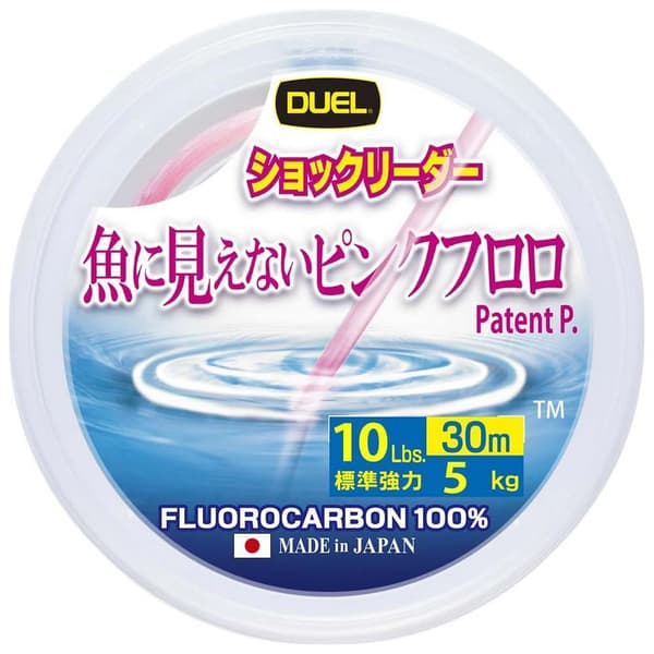 Duel Fluorcarbon Fish Cannot See Pink 30 M  1.090 mm