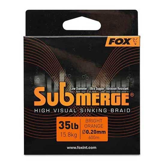 Fox International Punottu Submerge Orange Sinking 600 M  0.300 mm