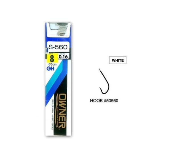 Enkelt krog Ejer S-560-06 med line 0,18mm