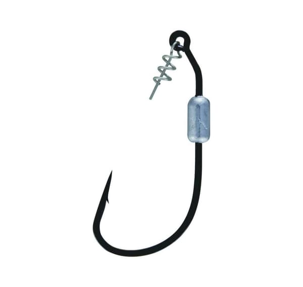 Enkelt krog Ejer 5132-111 1/0 sort krom