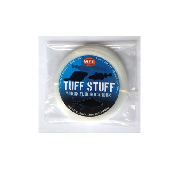Fiskesnøre WFT Tuff Stuff Fluorcarbon 50m 90lbs/40,7kg 1,0mm