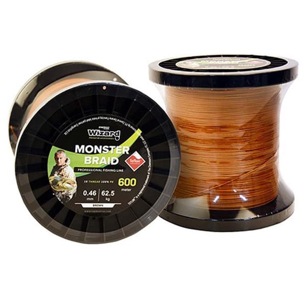 Wizard 12x Monster Catfish Flettet Line 600 M  0.580 mm