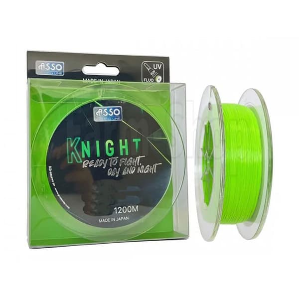 Asso Knight 1200 M Monofiilisiima Kirkas 0.330 mm