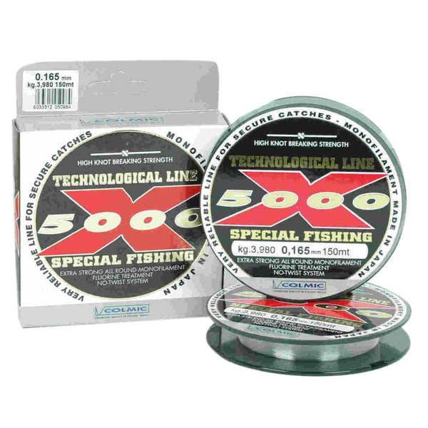 Colmic X-5000 Monofil Liner 600 M  0.250 mm