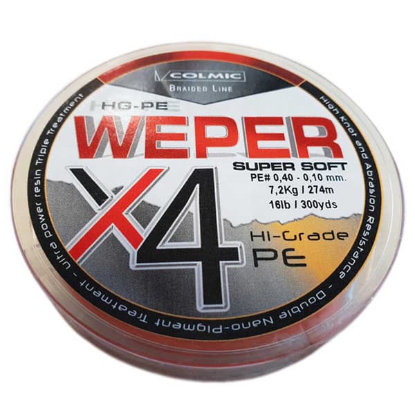 Colmic Weper X4 Flätlina 274 M  0.080 mm