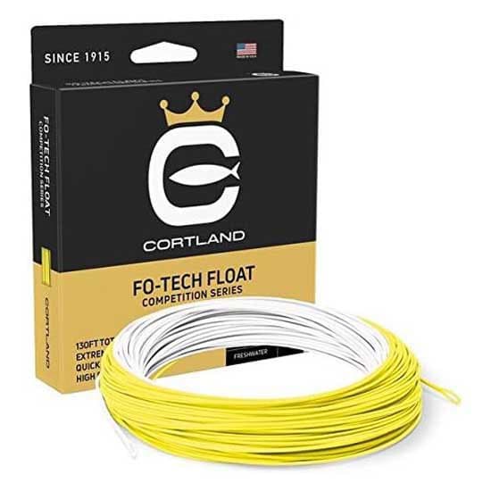Cortland Fo Tech Float 39 M Fluefiskesnøre Gul Line 6-7