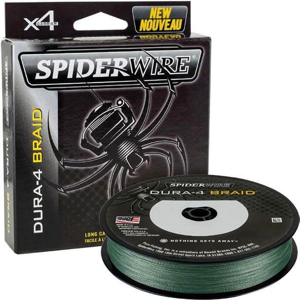 Spiderwire Dura 4 Flettet Fiskesnøre 300 M Grøn 0.250 mm