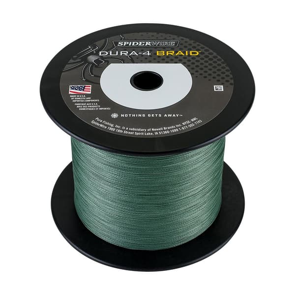 Spiderwire Dura 4 Flettet Fiskesnøre 1800 M Grøn 0.300 mm