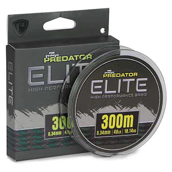 Fox Rage Predator Elite Flettet Fiskesnøre 300 M  40 Lbs