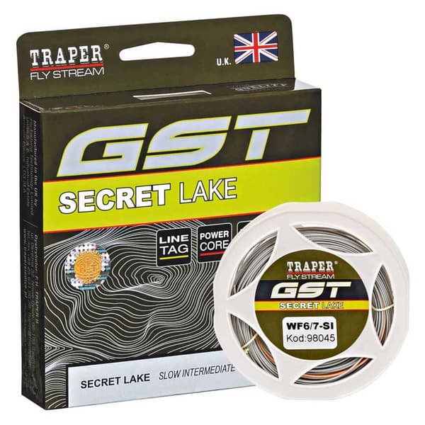 Traper Fly Gst Secret Lake S3 Flugfiskespö 32 M Durchsichtig Line 6 / 7