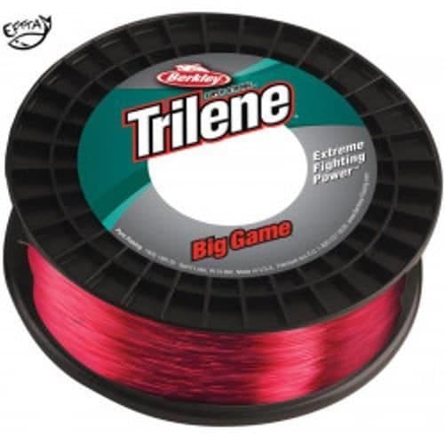 NYLON BERKLEY TRILENE BIG GAME ECONO SPOOL - RÖD - 600M