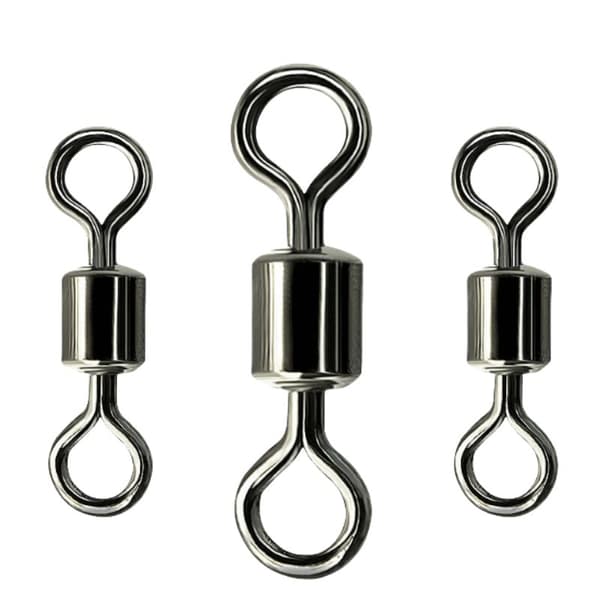 INF Fiskesnørekobling, 4# karbonstål 8-formet ringkobling Model 2