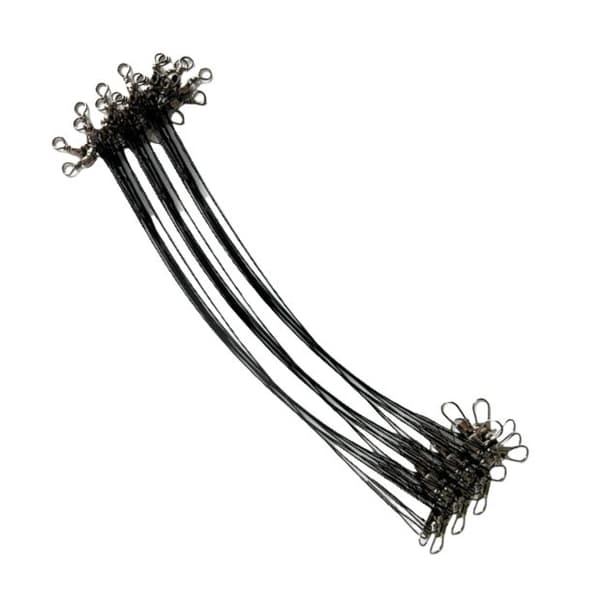 INF Fishing Leader Wire med Snap og Swivel